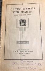 catechismus der muziek uit 1929, Antiek en Kunst, Ophalen, Zie beschrijving
