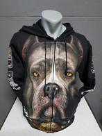 Zwart vest, pitbul, printvest, Ophalen of Verzenden, Nieuw, Overige maten, Zwart