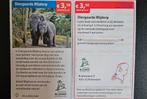 Diergaarde Blijdorp €3,50 korting p.p.max 4 personen, Tickets en Kaartjes, Drie personen of meer, Kortingskaart