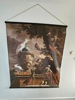 Wandkleed De Menagerie - Melchior d'Hondecoeter 168x140 cm, Huis en Inrichting, Zo goed als nieuw, Ophalen