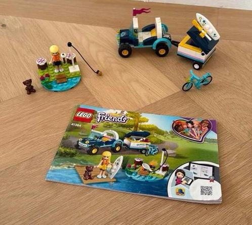 Lego Friends Stephanie’s Buggy en Aanhanger 41364, Kinderen en Baby's, Speelgoed | Duplo en Lego, Zo goed als nieuw, Ophalen of Verzenden