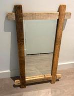 Spiegel met houten lijst, Huis en Inrichting, Woonaccessoires | Spiegels, Ophalen, Minder dan 50 cm, Zo goed als nieuw, Minder dan 100 cm