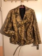 Leren jasje NIKKIE, Ophalen of Verzenden, Zo goed als nieuw, Maat 42/44 (L), Geel