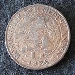 Nederland 1 cent 1924, Ophalen of Verzenden, Koningin Wilhelmina, 1 cent, Losse munt