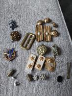 Leger/Genie manchetknopen en ordetekens, Sieraden, Tassen en Uiterlijk, Manchetknopen, Ophalen of Verzenden, Zo goed als nieuw