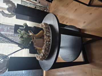 Ikea bijzettafel Vejmon zwart zgan beschikbaar voor biedingen