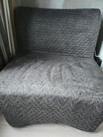 Lycksele logeerbed stoel slaapfauteuil zgan, Huis en Inrichting, Zitzakken, Ophalen, Zo goed als nieuw, Grijs
