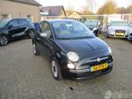 Fiat 500 0.9 Twin Air Lounge Pano (bj 2011), Auto diversen, Schadeauto's, 875 cc, Zwart, Handgeschakeld, Hatchback