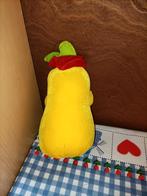 Grappige peer knuffel 27 cm groot, Ophalen of Verzenden, Zo goed als nieuw, Overige typen