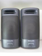 2 luidsprekers Philips, Surround Sound Speaker System., Audio, Tv en Foto, Luidsprekers, Philips, Gebruikt, Ophalen of Verzenden