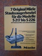 MIELE stofzuigerzakken, Ophalen, Nieuw