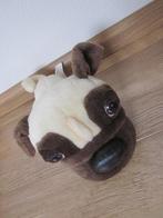Big Headz Artlist Internatial room-bruin zacht pluche hond, Ophalen of Verzenden, Nieuw, Hond