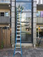 Opvouwbare ladder - 5 meter vouwladder, Gebruikt, Ophalen of Verzenden, Ladder, Opvouwbaar of Inschuifbaar