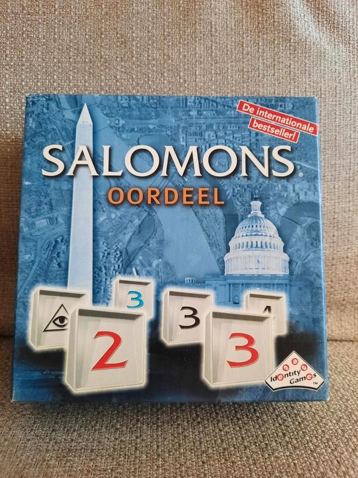Salomons Oordeel (denkspel)., Hobby en Vrije tijd, Gezelschapsspellen | Overige, Nieuw, Ophalen of Verzenden