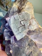 Paarse Fluoriet, Verzamelen, Mineralen en Fossielen, Ophalen of Verzenden