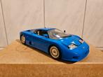 Burago Bugatti EB 110 Blauw, Hobby en Vrije tijd, Modelauto's | 1:18, Ophalen of Verzenden, Zo goed als nieuw, Bburago