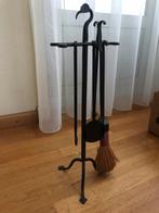 Art Nouveau haardset smeedijzer, Antiek en Kunst, Ophalen of Verzenden