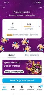 2 AH Disney zegels, Verzamelen, Albert Heijn, Ophalen of Verzenden