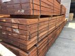FSC 2x20 cm hardhouten planken fijn bezaagd op voorraad, Tuin en Terras, Palen, Balken en Planken, Nieuw, Ophalen of Verzenden
