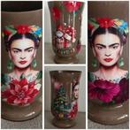 Mooie vaas Frida Kahlo Christmas, Ophalen of Verzenden