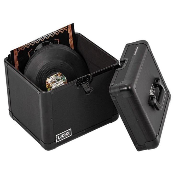 UDG Ultimate Record Case 80 Vinyl Black 12 platenkoffer viny, Muziek en Instrumenten, Behuizingen en Koffers, Nieuw, Overige instrumenten