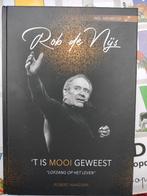 Rob de Nijs - 't Is Mooi Geweest (Boek + CD) - Nieuw, Ophalen of Verzenden, Nieuw, Robert Haagsma, Film, Tv en Media