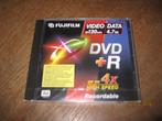 ***NIEUW*** Fujifilm recordable dvd 3 stuks, Ophalen of Verzenden, Nieuw, Dvd