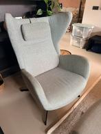 Bolia Solo fauteuil met voetensteun, Ophalen, Gebruikt, 75 tot 100 cm, Stof