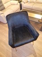 4 zwarte Richmond eetkamer stoelen, Zwart, Nieuw, Ophalen of Verzenden, Vier