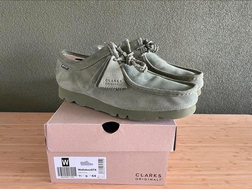 Clarks Wallabee GTX loden green maat 44, Kleding | Heren, Schoenen, Zo goed als nieuw, Espadrilles of Moccasins, Overige kleuren