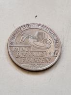 Nederlands Muntmuseum Penning 1995 "en nu die kale Fransen", Ophalen of Verzenden, Nederland