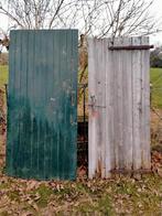 Twee rustieke deuren., Ophalen, Buitendeur, 200 tot 215 cm