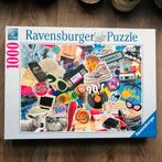 Ravensburger puzzel 1000 stukjes 90’s party, Ophalen of Verzenden, 500 t/m 1500 stukjes, Zo goed als nieuw, Legpuzzel