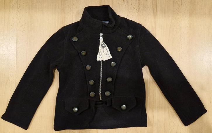 *NIEUW* Zwart colbertje Jil & Sil maat 98/104, Kinderen en Baby's, Kinderkleding | Maat 104, Nieuw, Meisje, Jas, Ophalen of Verzenden