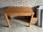 Houten tafel met twee laden, Ophalen, Gebruikt, Tafel(s)