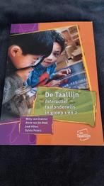 De taallijn interactief taalonderwijs in groep 1 en 2, Ophalen of Verzenden, Zo goed als nieuw, HBO