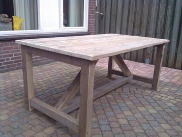 Tafels in elke maat, houtsoort en afwerking vanaf € 199,-  beschikbaar voor biedingen