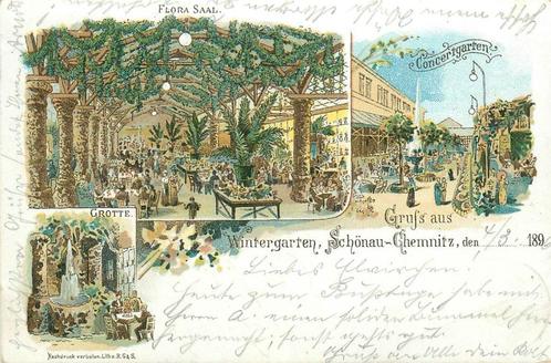(701-276-033) Chemnitz Schonau, Verzamelen, Ansichtkaarten | Buitenland, Duitsland, Verzenden