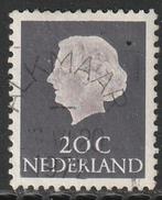 Nederland 1953 621b Juliana 20c fosfor, Gest Alkmaar, Postzegels en Munten, Postzegels | Nederland, Ophalen of Verzenden, Na 1940