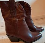 Laarzen cognac leer, Kleding | Dames, Schoenen, Ophalen of Verzenden, Zo goed als nieuw, Overige kleuren, Lage of Enkellaarzen