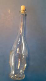 partij 200 stuks 10cl glazen flesjes met druppelvorm en kurk, Ophalen, Nieuw