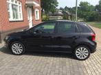 Volkswagen Polo 1.4 16V FSI Highline 2010 Zwart, Auto's, Voorwielaandrijving, 970 kg, Zwart, 4 cilinders