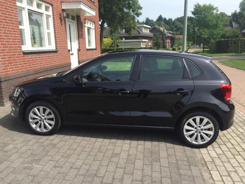 Volkswagen Polo 1.4 16V FSI Highline 2010 Zwart, Auto's, Volkswagen, Particulier, Polo, ABS, Airbags, Airconditioning, Bluetooth
