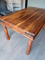 Kloostereetafel bruin 150 lang 90 breed 77 hoog, Ophalen, Gebruikt, Eikenhout, 50 tot 100 cm