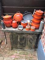 Oude pannen vergiet theepot, Huis en Inrichting, Keuken | Potten en Pannen, Ophalen of Verzenden, Zo goed als nieuw