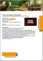 Tickets Toegangskaarten WildLands Emmen 24 mei 2025, Twee personen, Ticket of Toegangskaart