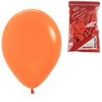 Oranje Holland Ballonnen Décor 28 cm (50 st. in verpakking), Versiering, Meeck, Nieuw, Ophalen of Verzenden