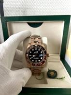 Rolex GMT Master II Rootbeer 40MM, Staal, Polshorloge, Nieuw, Ophalen of Verzenden