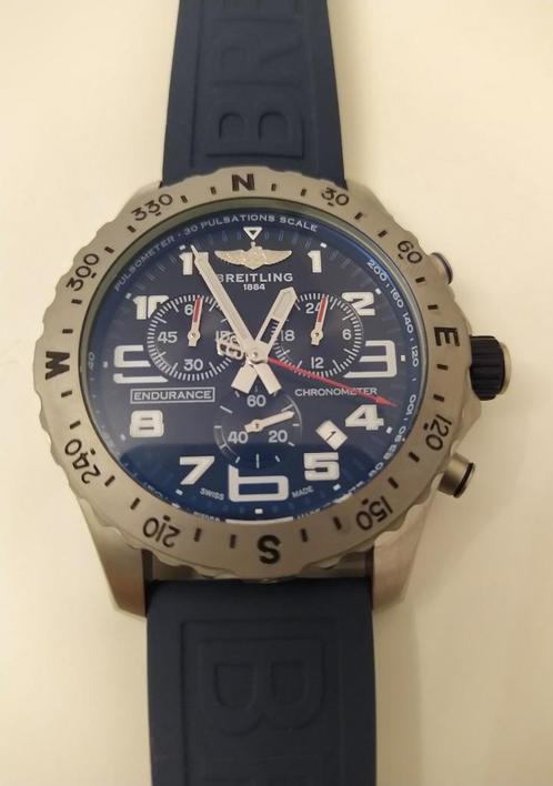horloge breitling Endurance, Sieraden, Tassen en Uiterlijk, Horloges | Heren, Nieuw, Polshorloge, Overige merken, Staal, Kunststof