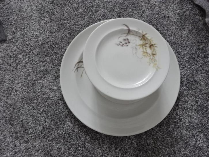 13-delig Gebakset Schumann Arzberg / VINTAGE, Huis en Inrichting, Keuken | Servies, Zo goed als nieuw, Bord(en), Overige stijlen